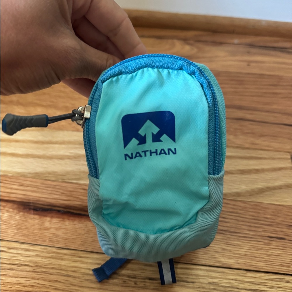 Nathan Aqua Mini Handheld Water Bottle Pouch - Teal